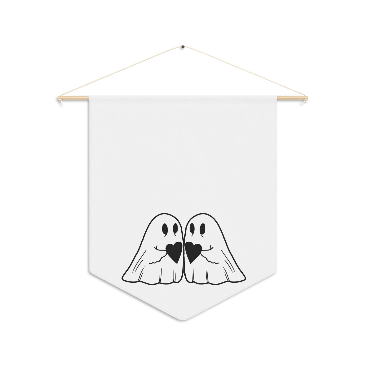 Ghosts In Love Pennant, 45.7cm x 53.3cm - ihadotherplans