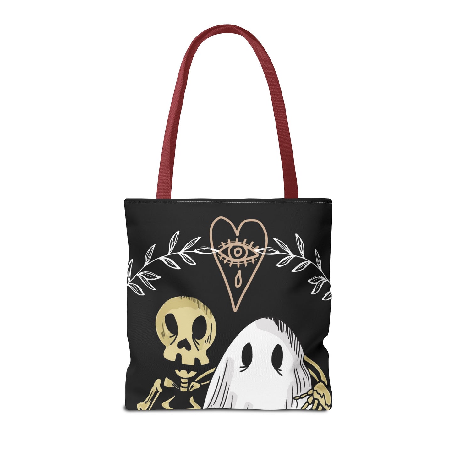 Ghost and Skeleton Tote Bag - ihadotherplans