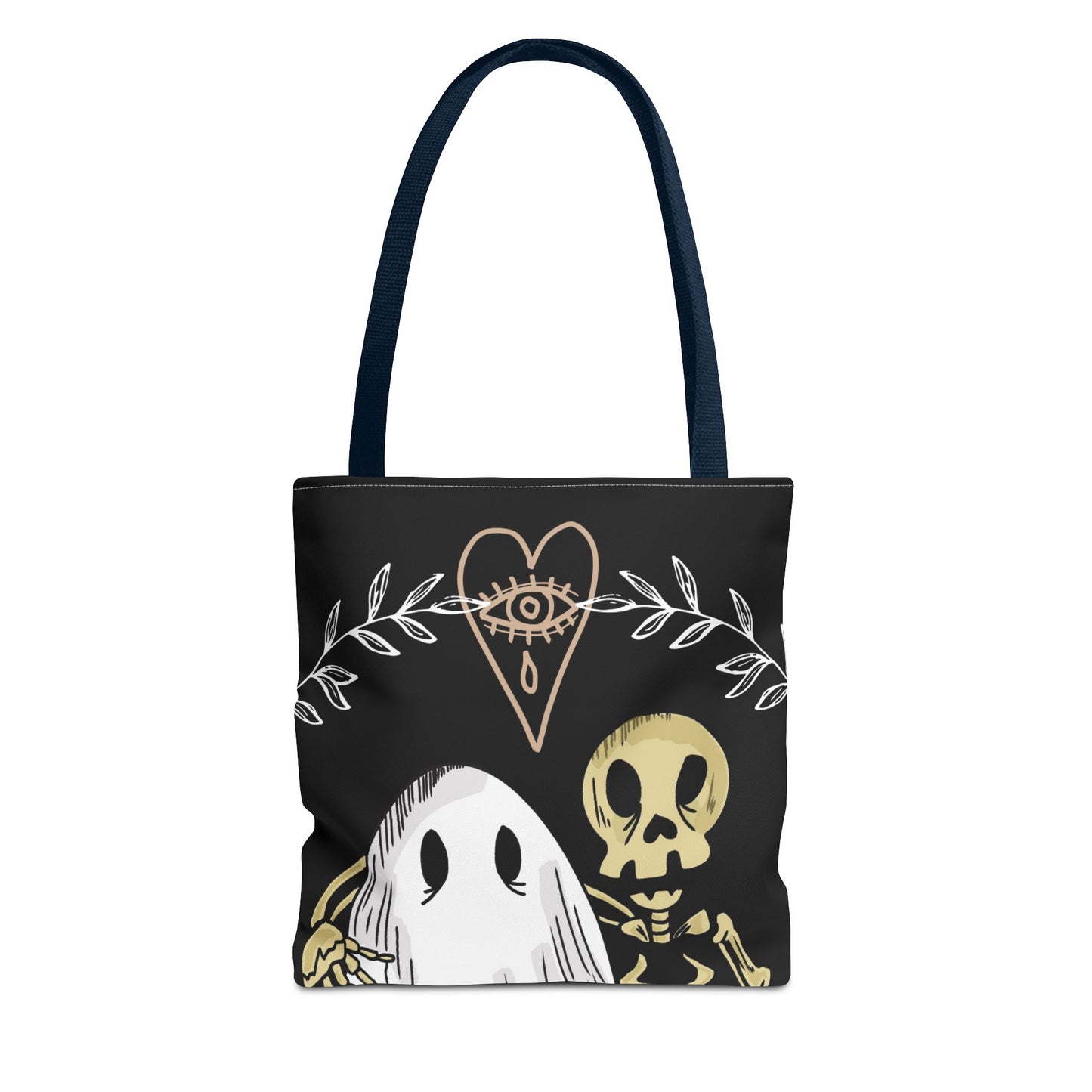 Ghost and Skeleton Tote Bag - ihadotherplans