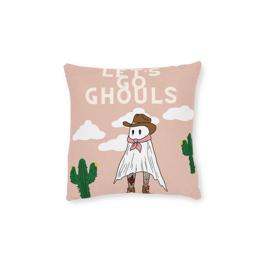 Y'allternative Cowghoul Square Pillow 12 x 12 inch - ihadotherplans