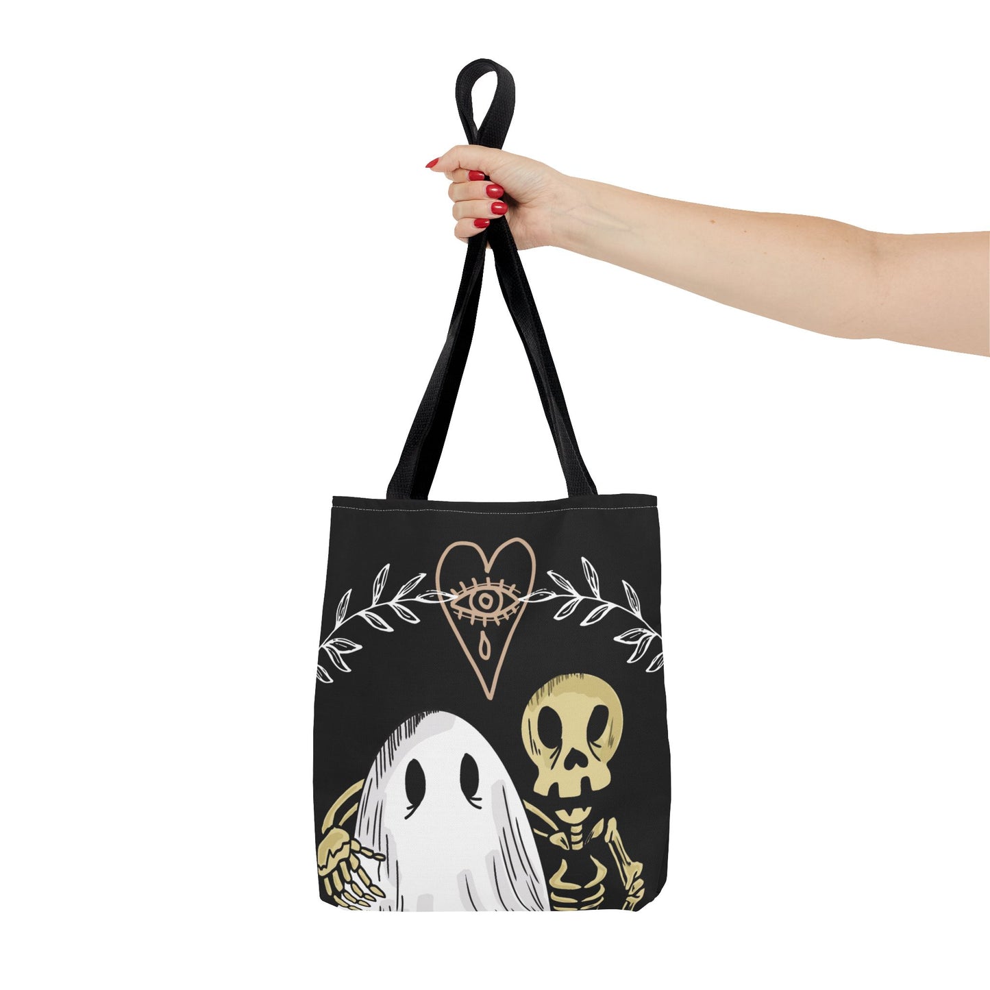 Ghost and Skeleton Tote Bag - ihadotherplans