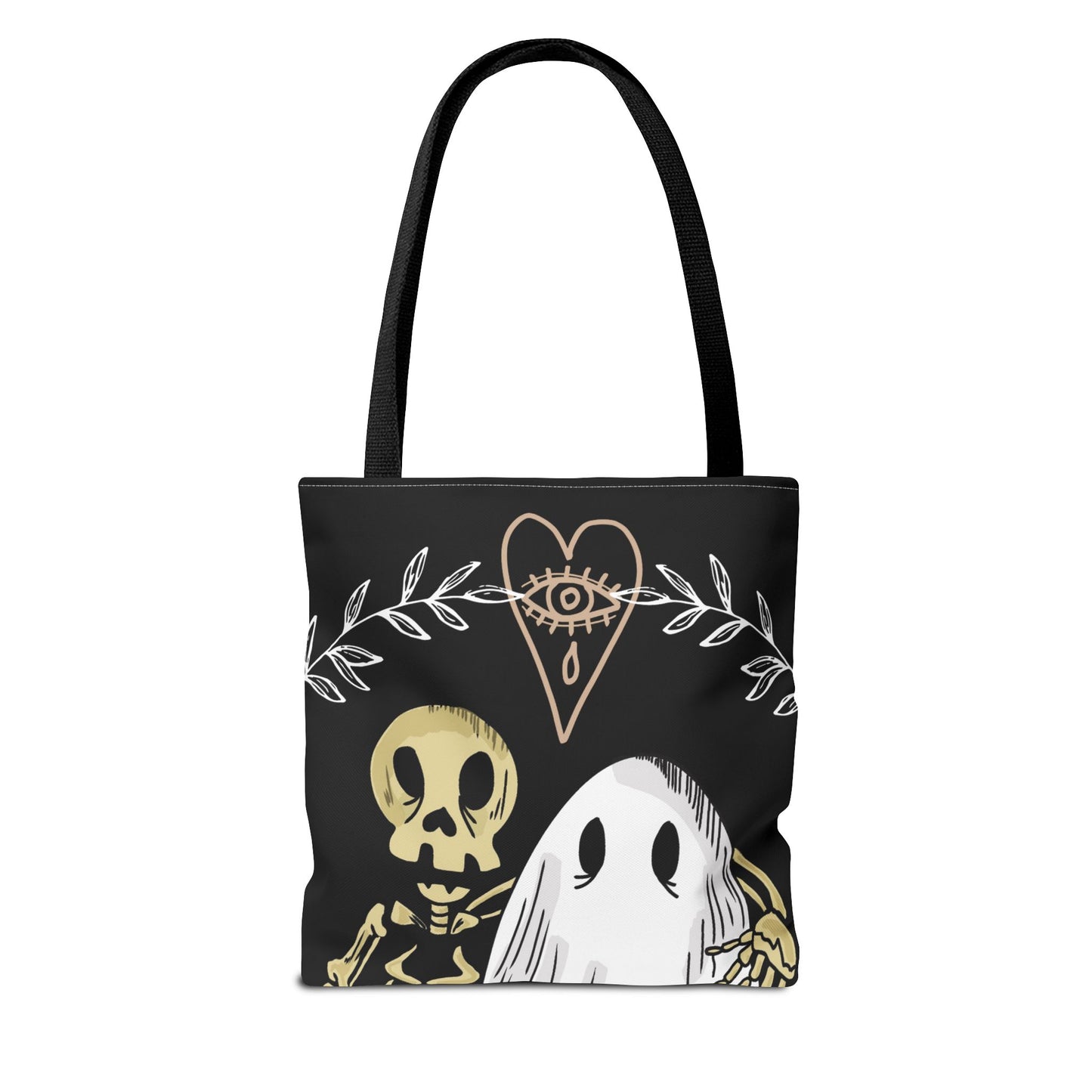 Ghost and Skeleton Tote Bag - ihadotherplans