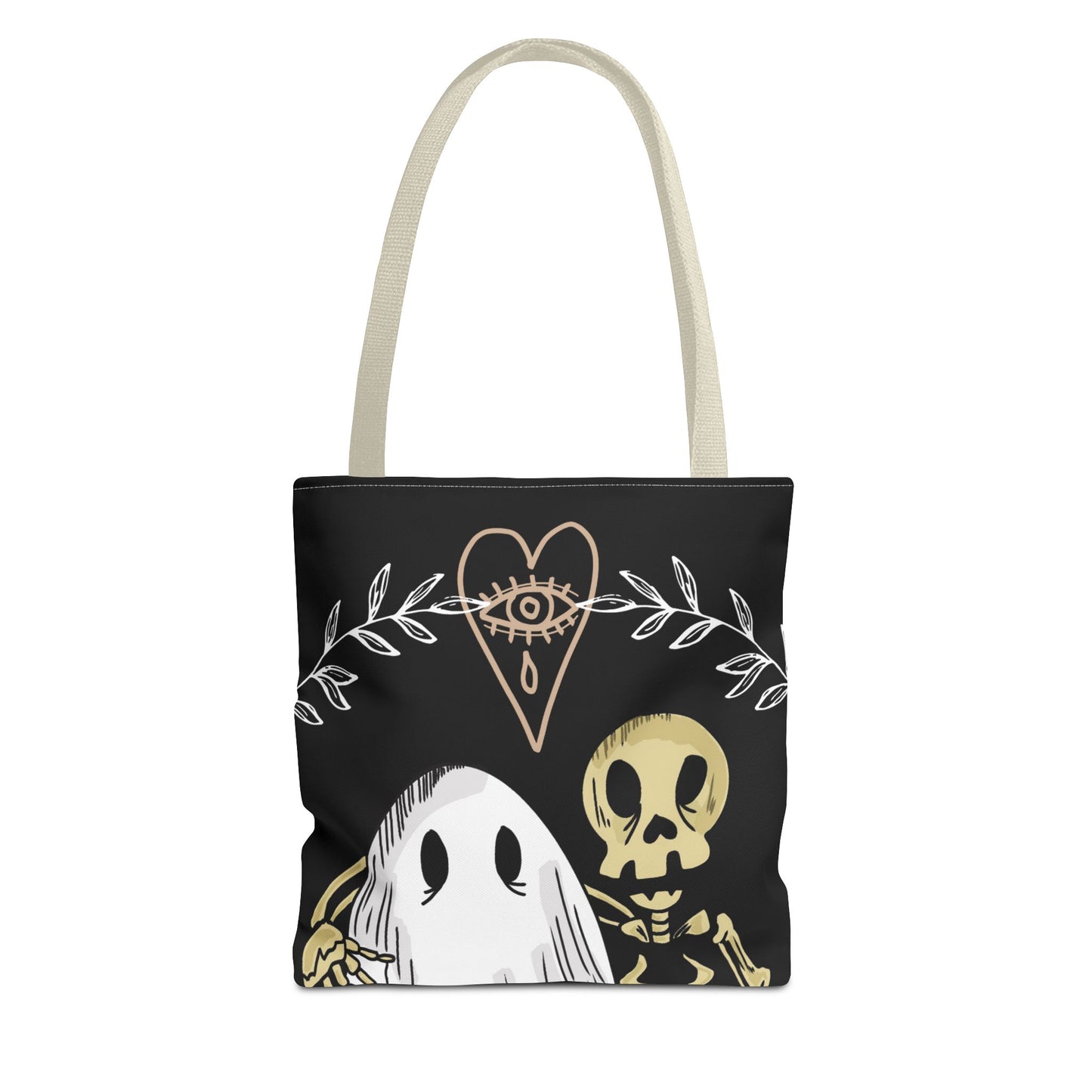Ghost and Skeleton Tote Bag - ihadotherplans
