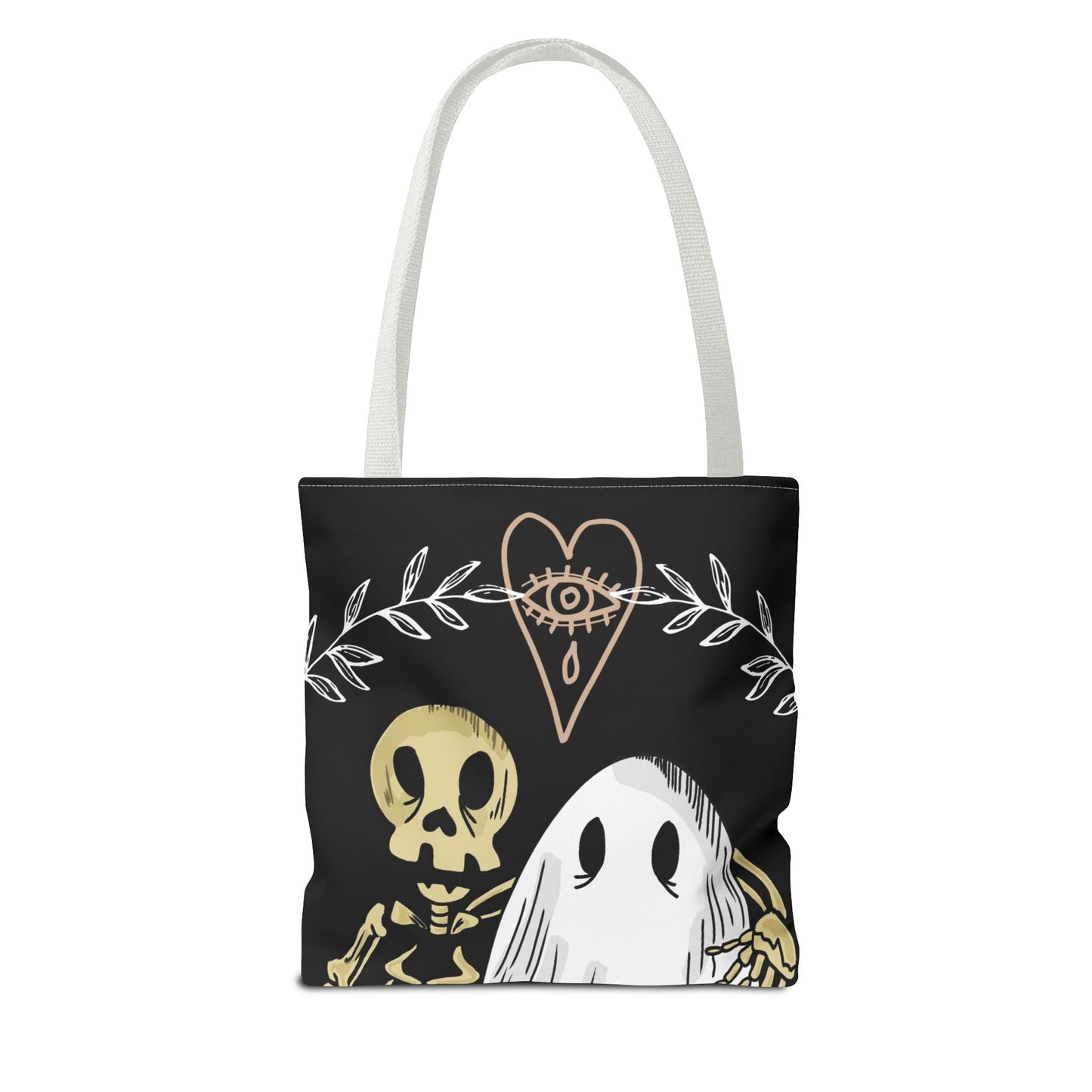 Ghost and Skeleton Tote Bag - ihadotherplans