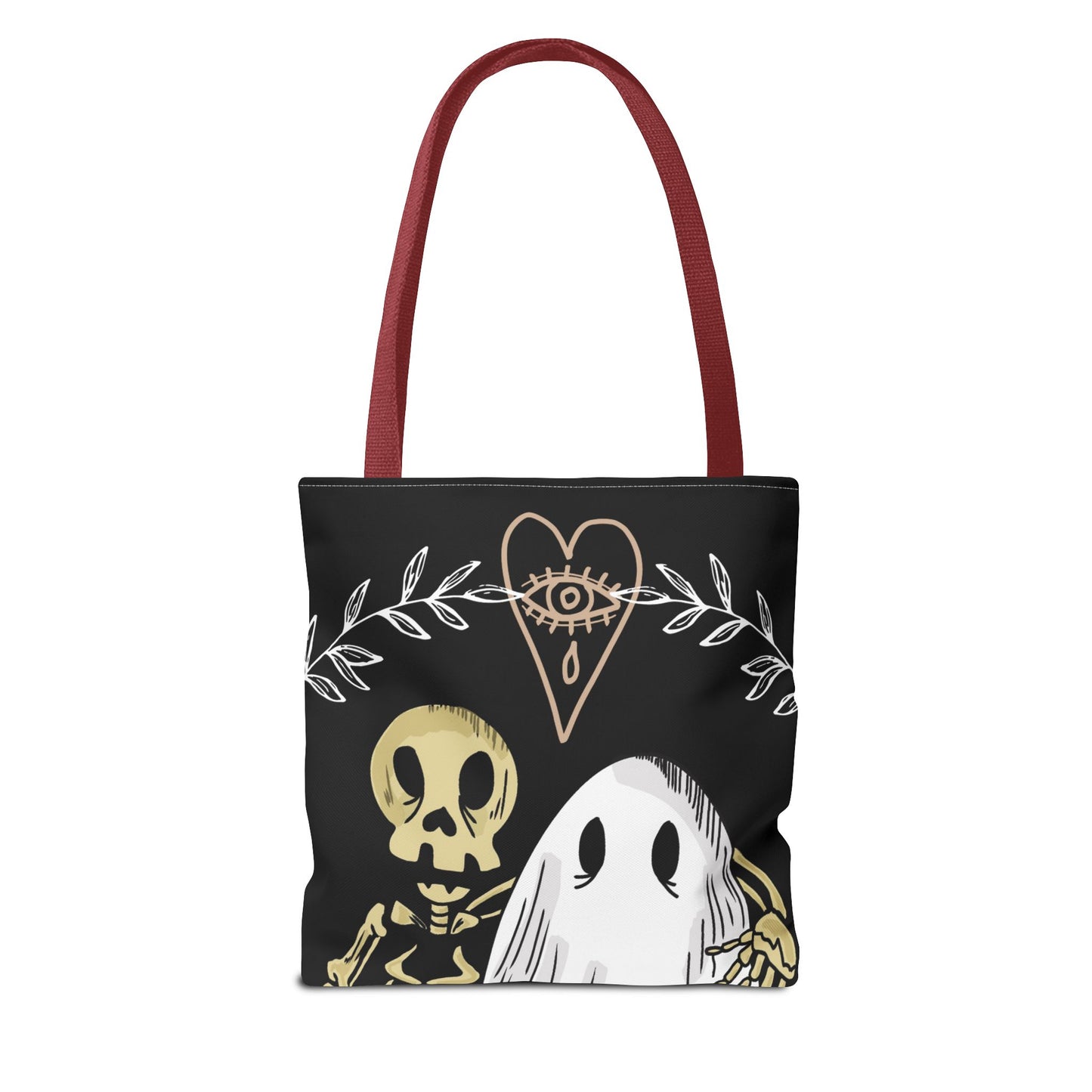 Ghost and Skeleton Tote Bag - ihadotherplans