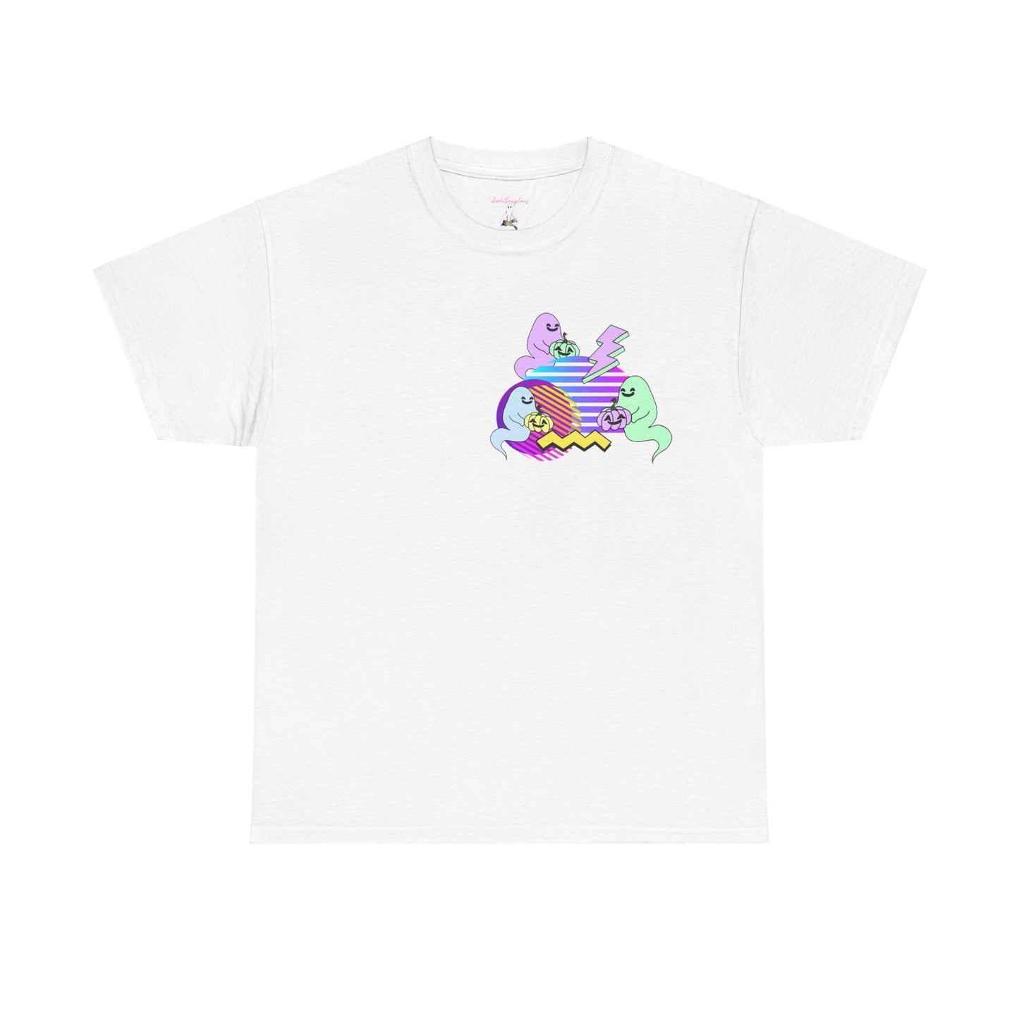 Copy of 80s Inspired Ghost Unisex Heavy Cotton Tee -ihadotherplans