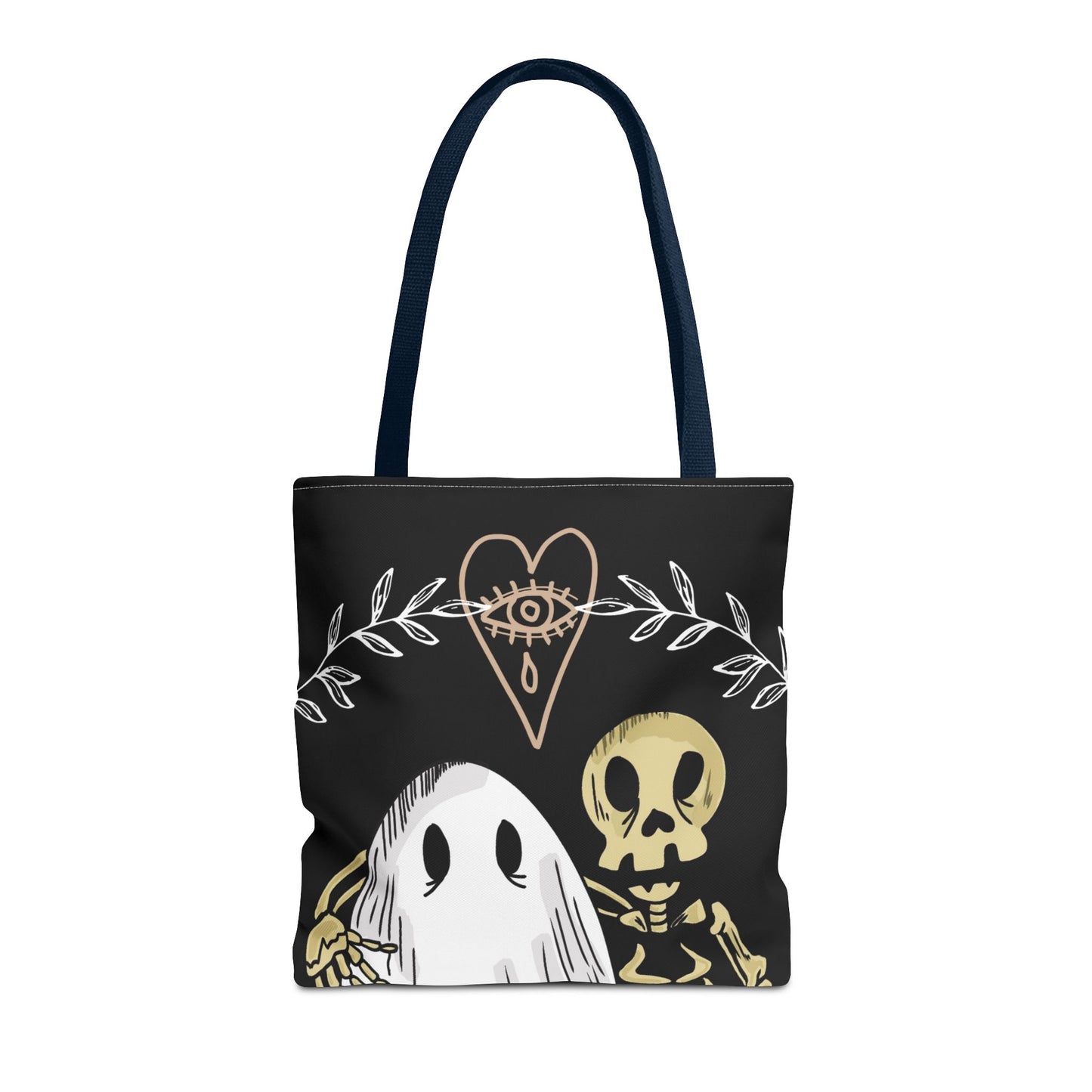 Ghost and Skeleton Tote Bag - ihadotherplans