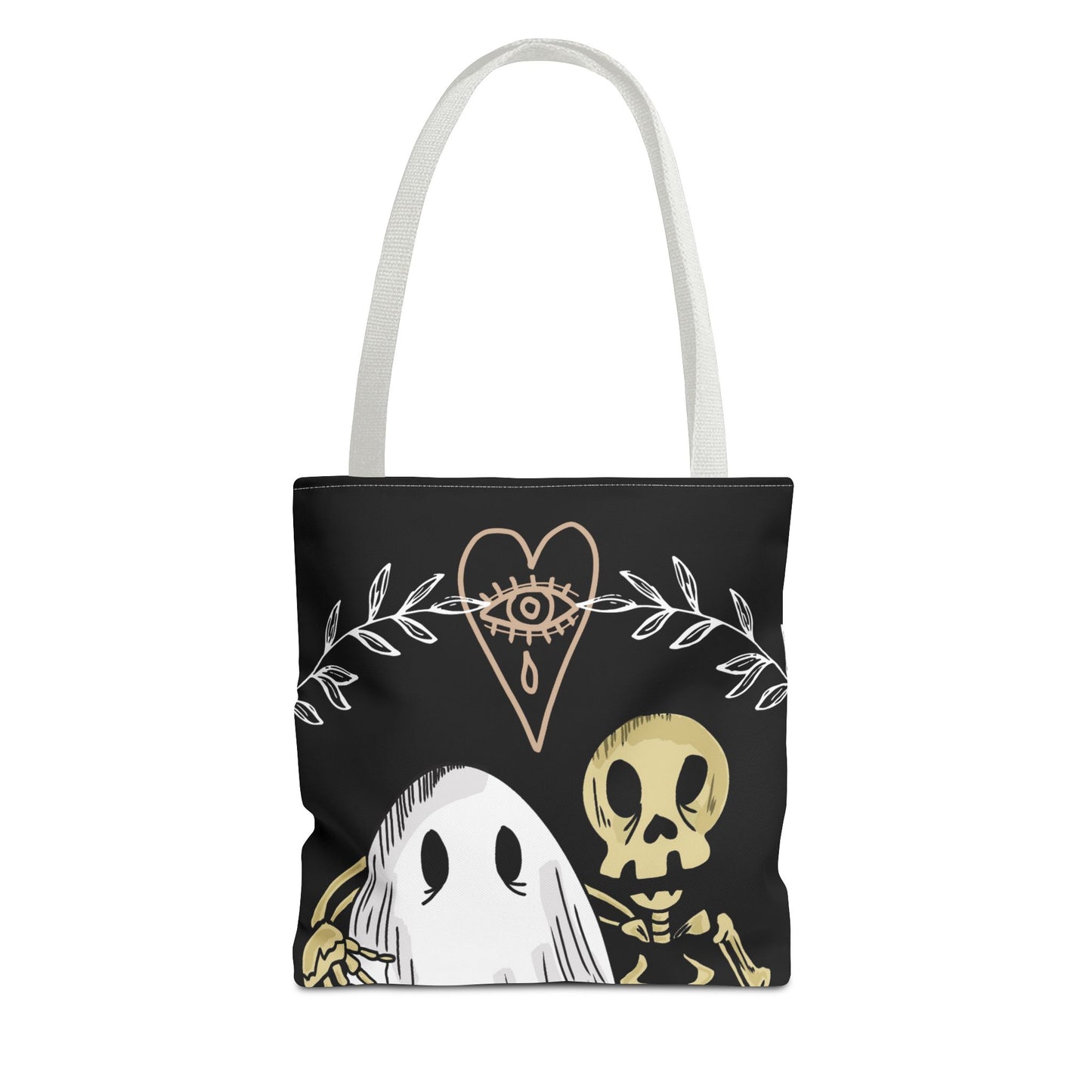 Ghost and Skeleton Tote Bag - ihadotherplans