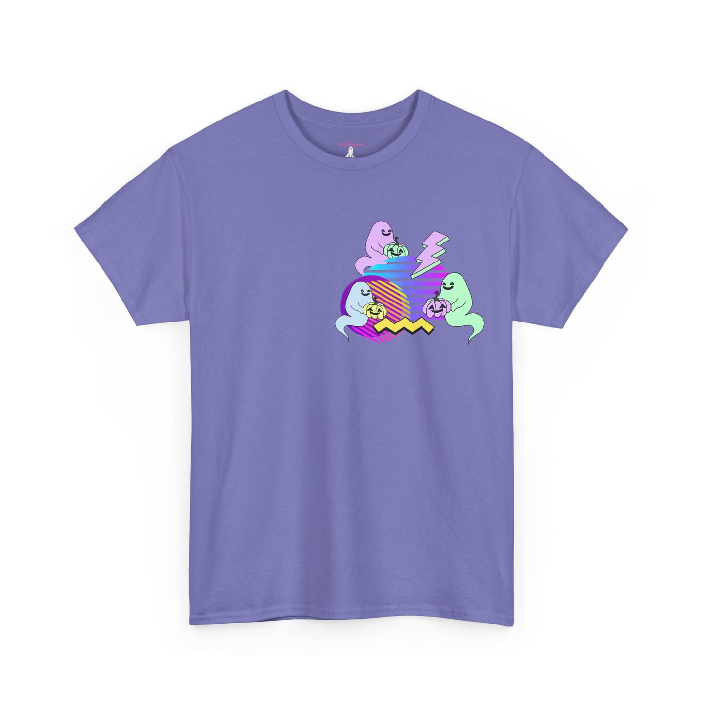 80s Inspired Ghost Unisex Heavy Cotton Tee -ihadotherplans