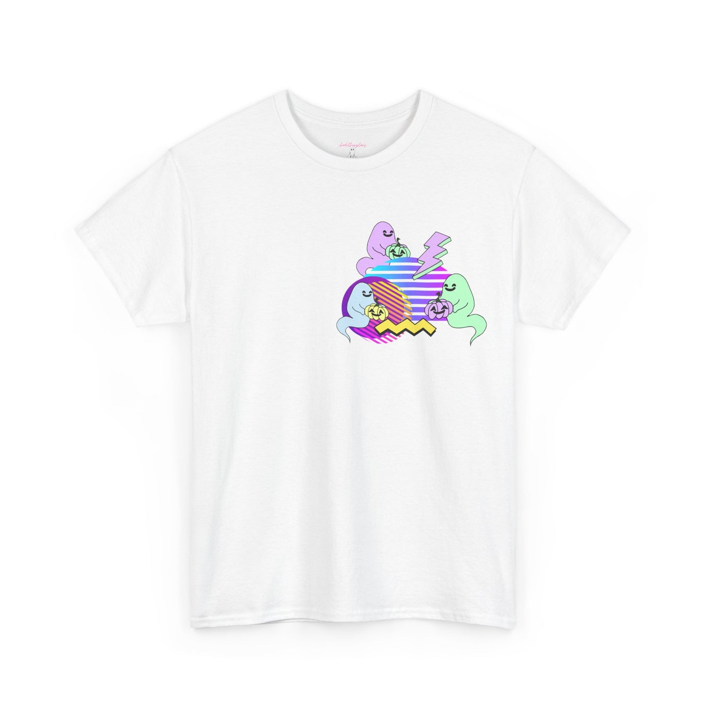 Copy of 80s Inspired Ghost Unisex Heavy Cotton Tee -ihadotherplans