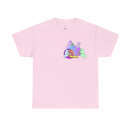 80s Inspired Ghost Unisex Heavy Cotton Tee -ihadotherplans