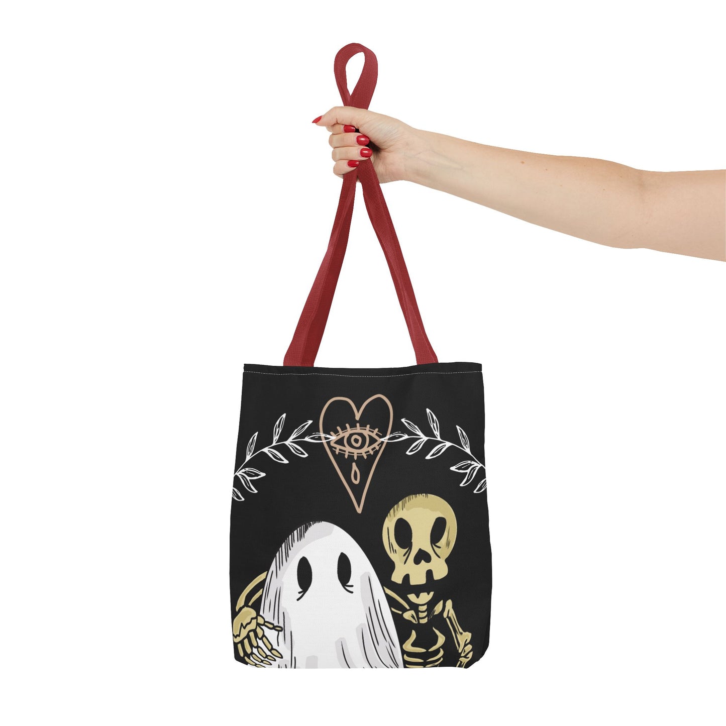 Ghost and Skeleton Tote Bag - ihadotherplans