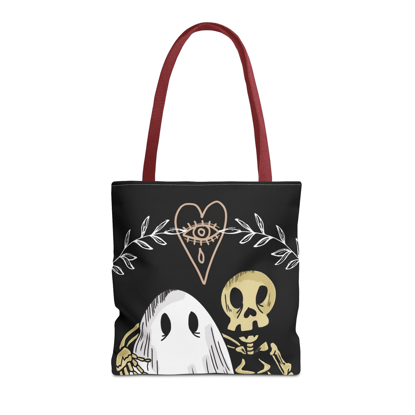 Ghost and Skeleton Tote Bag - ihadotherplans