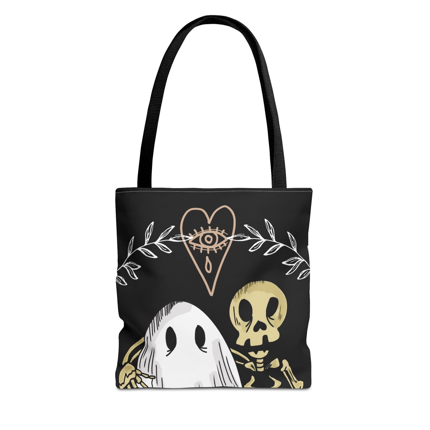Ghost and Skeleton Tote Bag - ihadotherplans